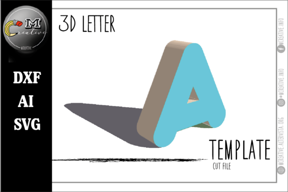 3D Letter Rounded A: A Versatile 3D SVG for Modern Branding and Marketing Visuals