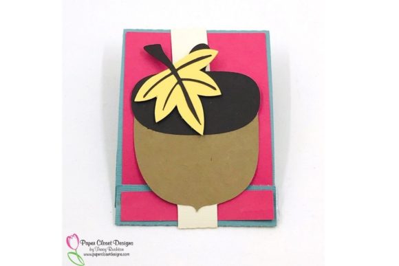 Acorn Matchbook SVG: A Versatile 3D SVG for Crafters and Handmade Sellers