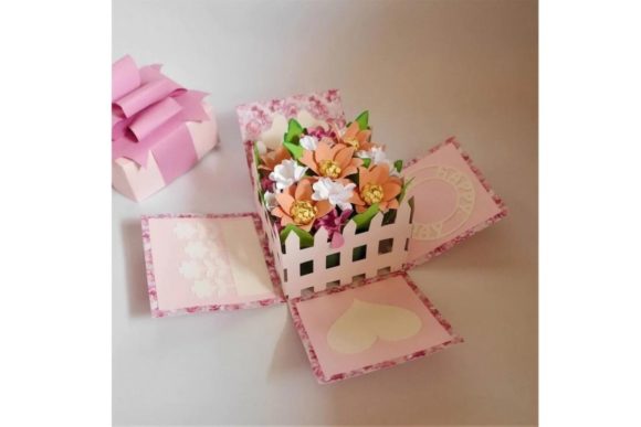Paper Flower Explosion Box: A 3D SVG Shape for Creative Sellers