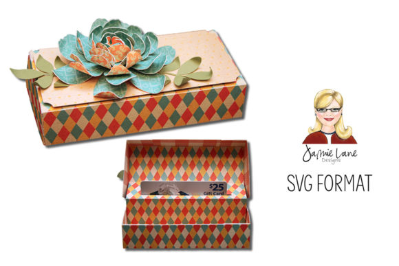 Pop-Up Flower Gift Card Box: A 3D SVG Delight for Gift Boxes & Brand Packaging