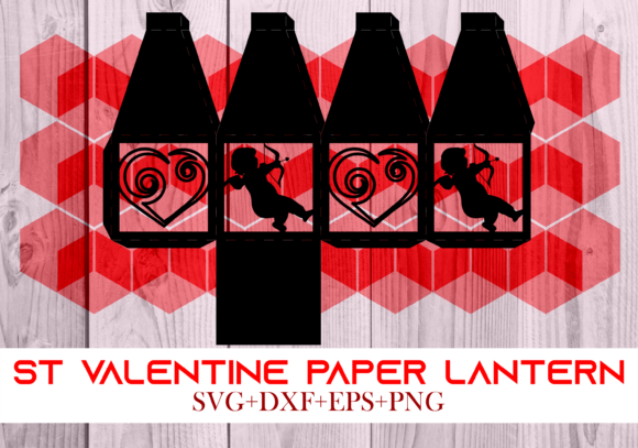 St Valentine Paper Lantern Series 0082