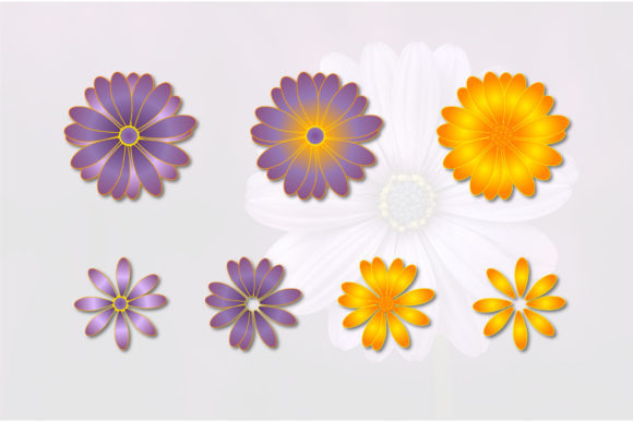 Sunflower Vector – 3D SVG for Paper Flowers & Craft Projects